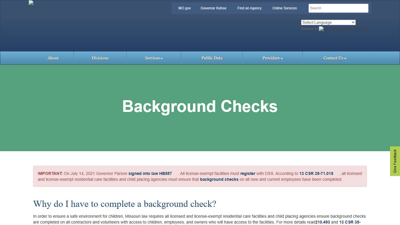 Children's Division | Missouri Department of Social Services